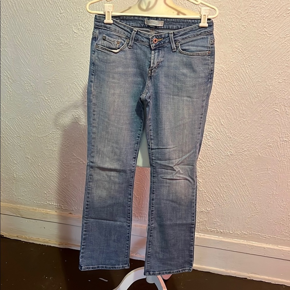 Levi's Classic Blue Straight Leg Jeans for Women